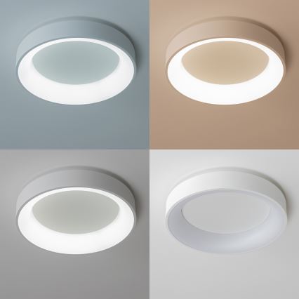 Brilagi - FALCON Dimmable LED Ceiling Light LED/40W/230V 3000–6500K Ø 45 cm White + Remote Control