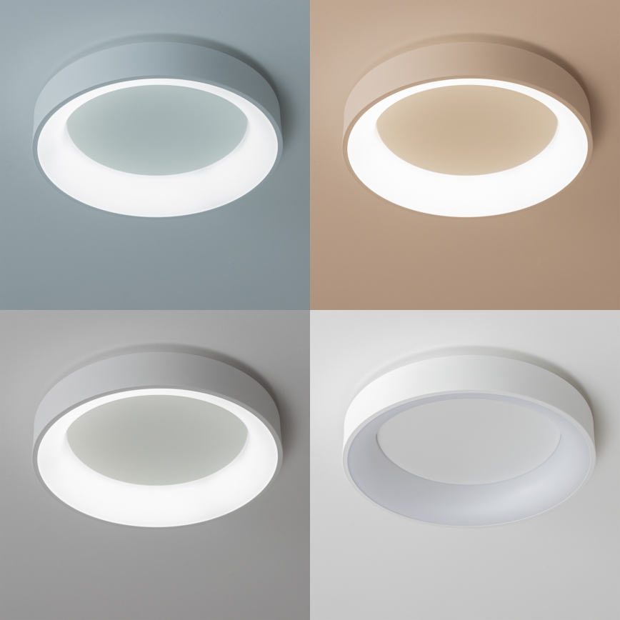 Brilagi - FALCON Dimmable LED Ceiling Light LED/40W/230V 3000–6500K Ø 45 cm White + Remote Control