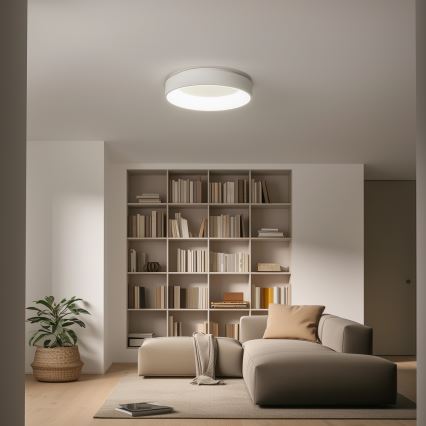 Brilagi - LED Dimmable ceiling light FALCON LED/80W/230V 3000-6500K d. 60 cm white + remote control
