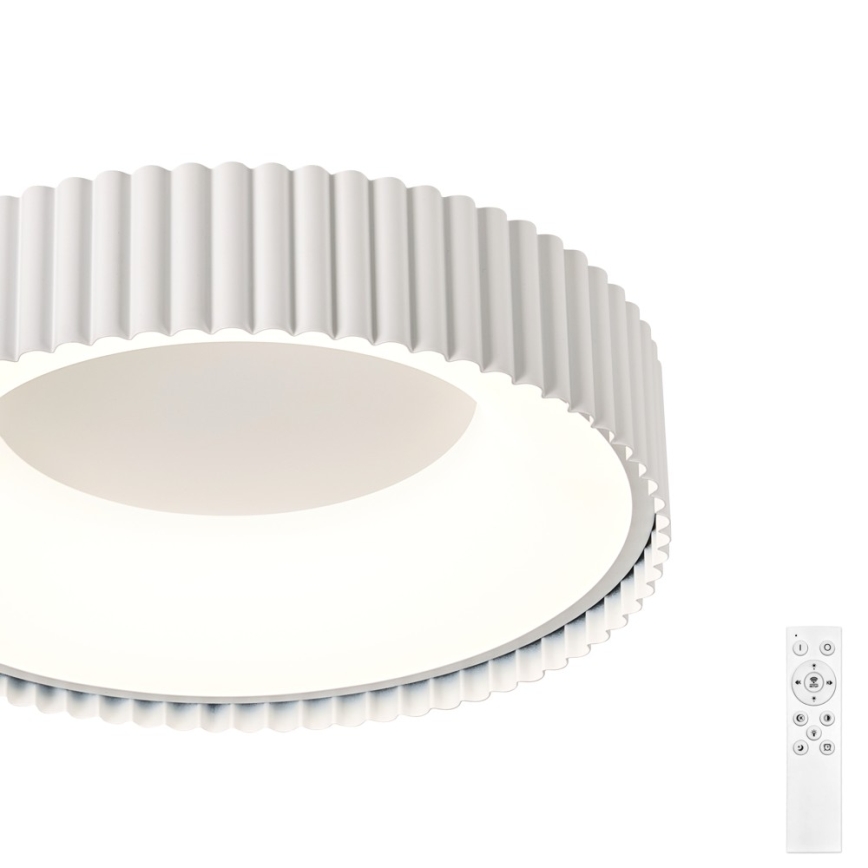 BRILAGI - Dimmable ceiling light FALCON MODERN LED/30W/230V 3000-6000K Ø 40 cm white + remote control
