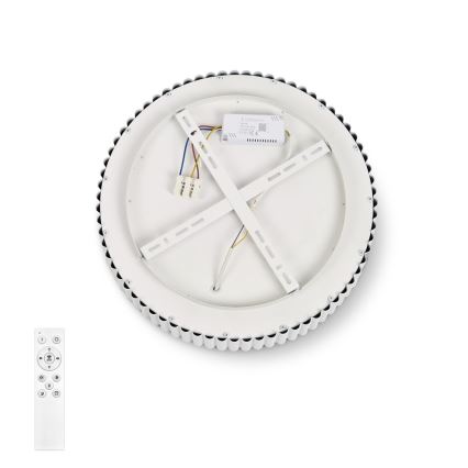 BRILAGI - Dimmable ceiling light FALCON MODERN LED/30W/230V 3000-6000K Ø 40 cm white + remote control