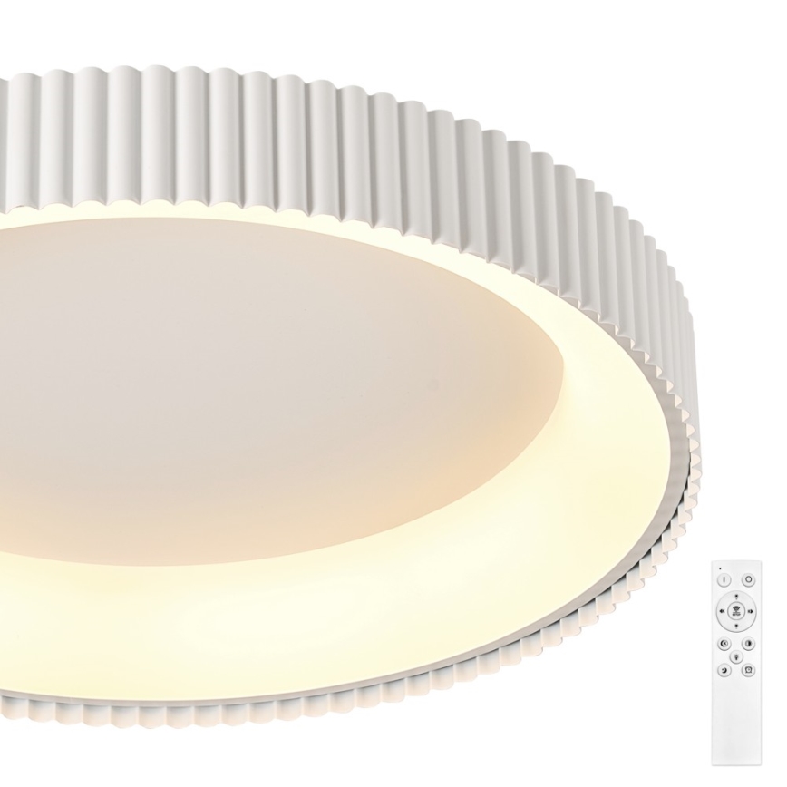 BRILAGI - Dimmable LED ceiling light FALCON MODERN LED/54W/230V 3000-6000K Ø 60 cm white + remote control