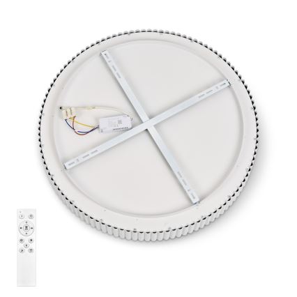 BRILAGI - Dimmable LED ceiling light FALCON MODERN LED/54W/230V 3000-6000K Ø 60 cm white + remote control