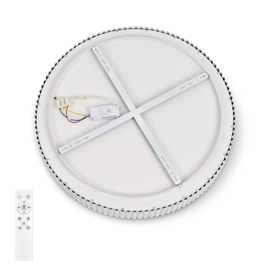 BRILAGI - Dimmable LED ceiling light FALCON MODERN LED/54W/230V 3000-6000K Ø 60 cm white + remote control