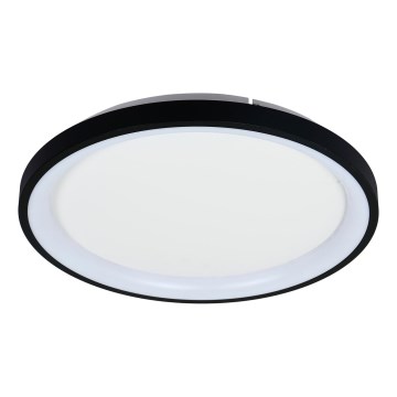 Brilagi - LED Dimmable Ceiling Light FALCON SLIM LED/42W/230V 3000-6500K Ø 50 cm Black + Remote Control