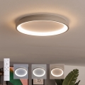 BRILAGI - LED Dimmable ceiling light FALCON SLIM LED/42W/230V 3000-6500K Ø 50 cm white/beige + remote control