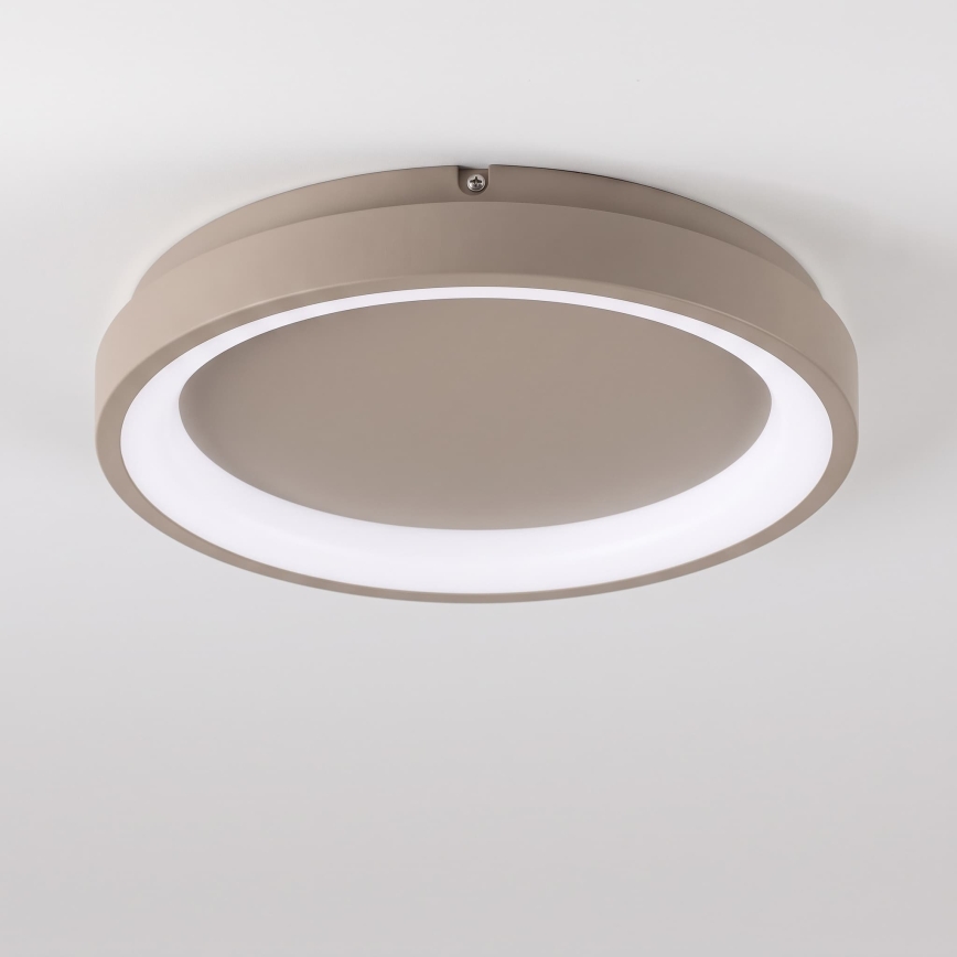 BRILAGI - LED dimmable ceiling light FALCON SLIM LED/42W/230V 3000-6500K Ø 50 cm beige + remote control