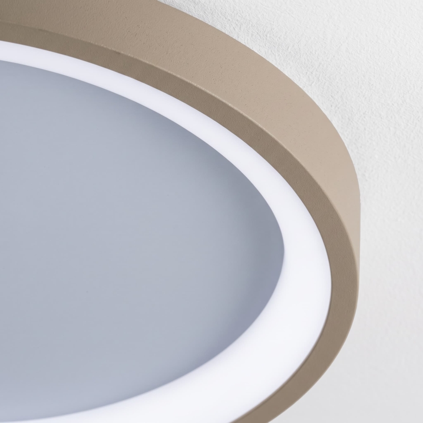 BRILAGI - LED Dimmable ceiling light FALCON SLIM LED/42W/230V 3000-6500K Ø 50 cm white/beige + remote control
