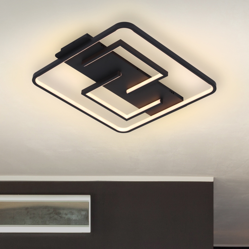 Brilagi - LED Dimmable Ceiling Light FLARE LED/34W/230V 48x48 cm 3000-6000K + remote control