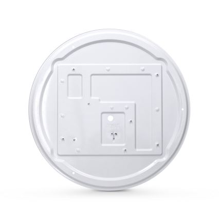 Brilagi - GLORIA LED Dimmable Ceiling Light 48W, 230V, 3000–6500K, Oak, Ø 40 cm + Remote Control