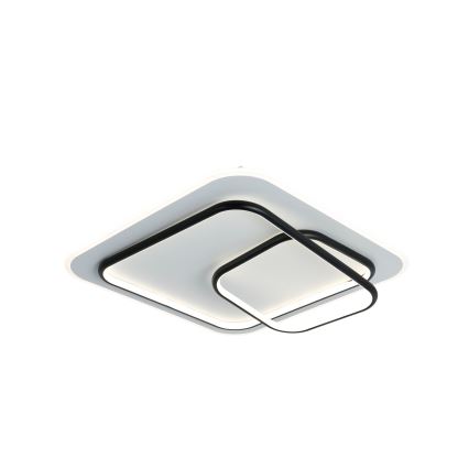 Brilagi - Dimmable LED ceiling light IRIS LED/81W/230V 3000-6000K 50x50 cm white/black + remote control