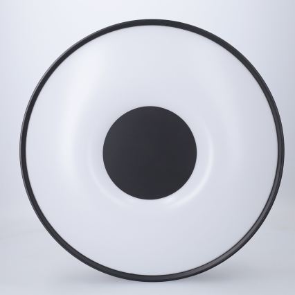 Brilagi - Dimmable LED Ceiling Light JAMIS LED/48W/230V 3000-6500K Ø 39 cm Black + Remote Control