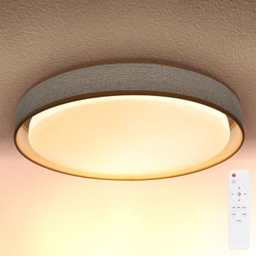 Brilagi - LED Dimmable ceiling light KIANIA LED/48W/230V 3000-6500K d. 43 cm + remote control