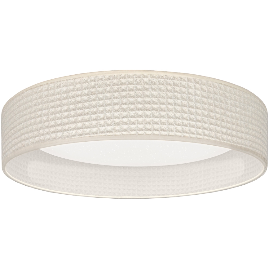 BRILAGI - LED Dimmable Ceiling Light VELVET SMARTIX STARS LED/24W/230V 3000-6000K Ø 45 cm Cream Wi‑Fi Tuya Beacon + Remote Control