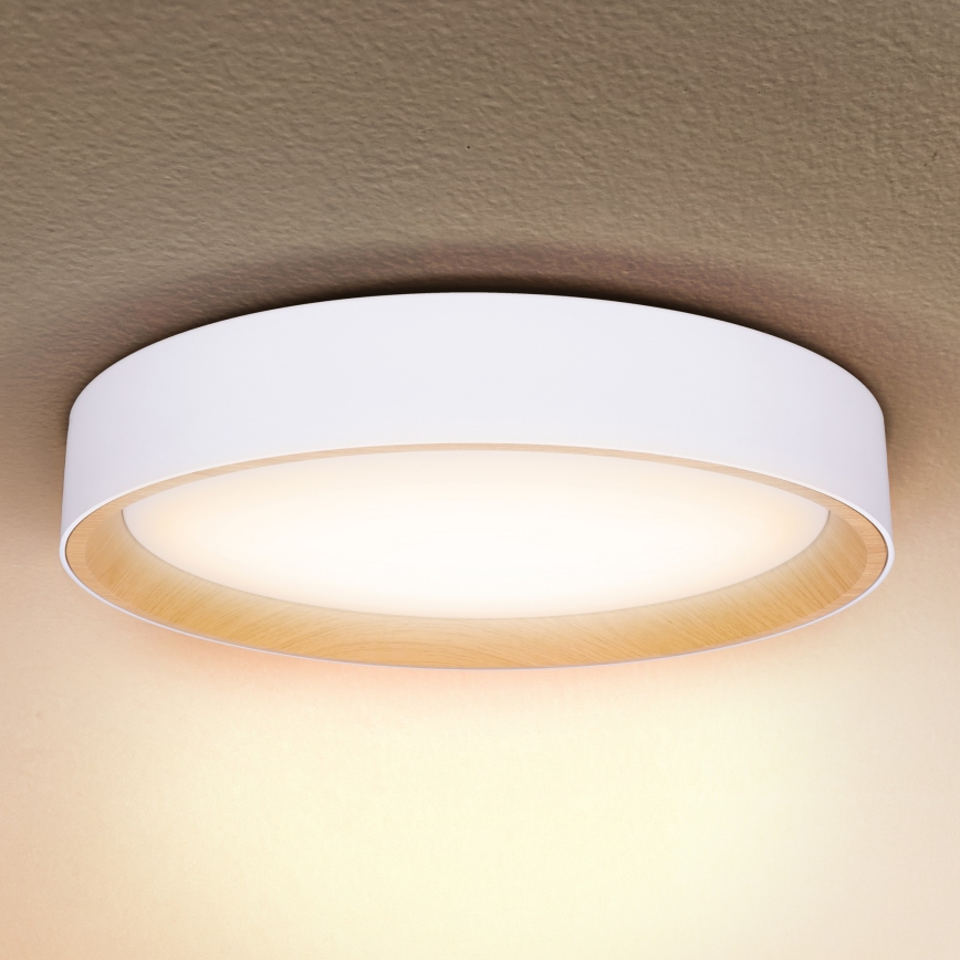 Brilagi - LED Dimmable ceiling light LARIOS LED/60W/230V 3000-6500K ø 49 cm white + remote control