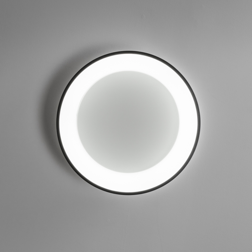Brilagi - LED Dimmable ceiling light FALCON LED/40W/230V 3000-6500K d. 45 cm black + remote control