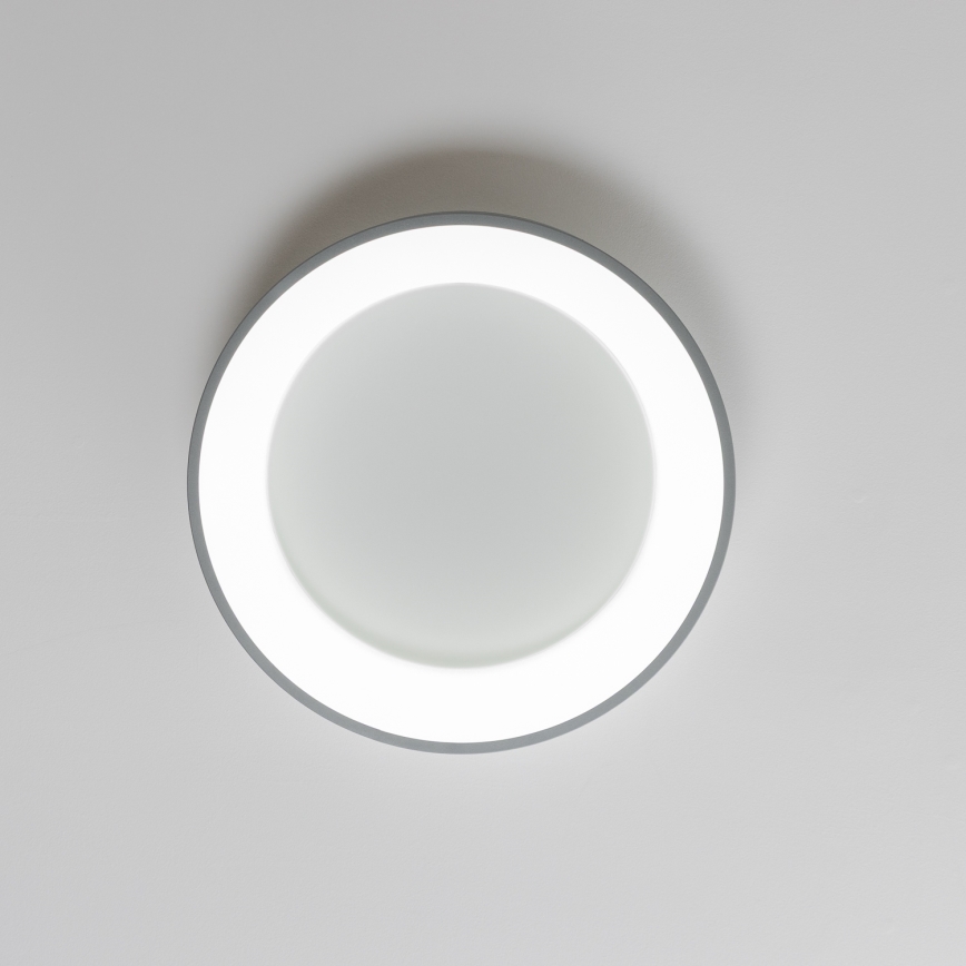Brilagi - LED Dimmable ceiling light FALCON LED/40W/230V 3000-6500K d. 45 cm grey + remote control