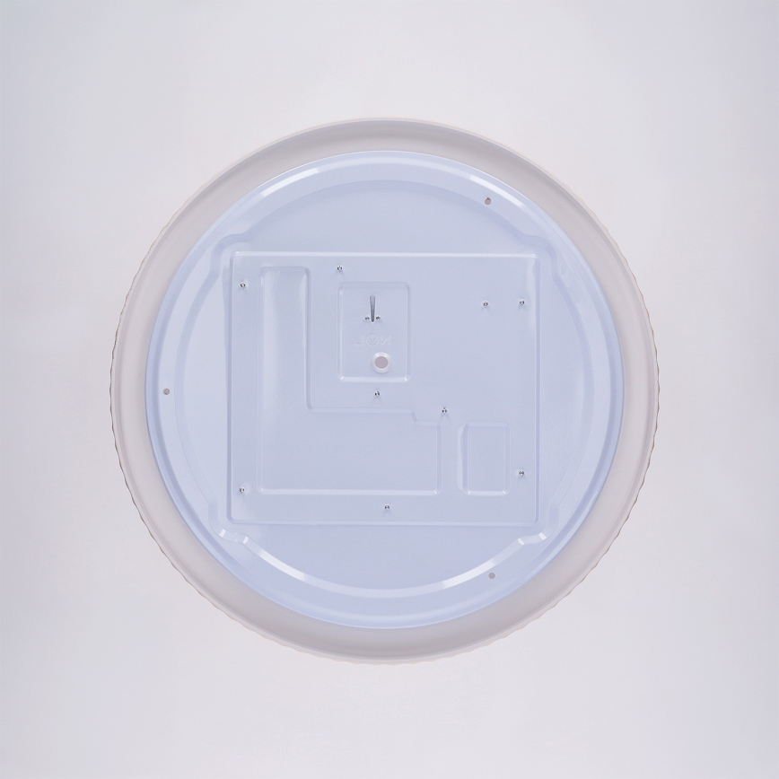 Brilagi - LUCIA Dimmable LED Ceiling Light LED/48W/230V 3000-6500K, 41 cm Diameter, Beige + Remote Control