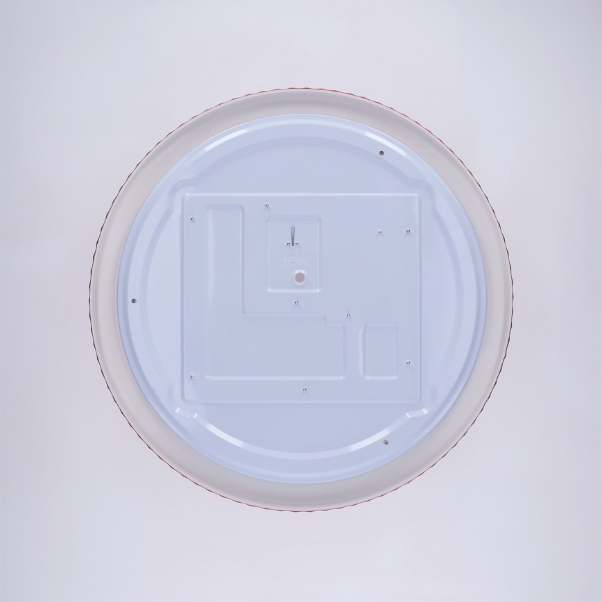 Brilagi - LUCIA Dimmable LED Ceiling Light, 48W/230V, 3000–6500K, Ø 41 cm, Red + Remote Control