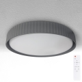 Brilagi - LED Dimmable Ceiling Light LUCIA LED/60W/230V 3000-6500K diam. 59 cm gray + remote control