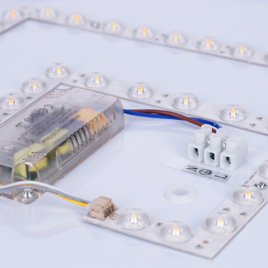 Brilagi - LUCIA LED Dimmable Ceiling Light LED/60W/230V 3000-6500K Ø 59 cm Green + Remote Control