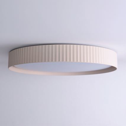 Brilagi - LUCIA LED Dimmable Ceiling Light LED/60W/230V 3000-6500K Ø 59 cm Beige + Remote Control