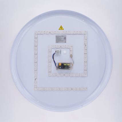 Brilagi - LUCIA LED Dimmable Ceiling Light LED/60W/230V 3000-6500K Ø 59 cm Beige + Remote Control