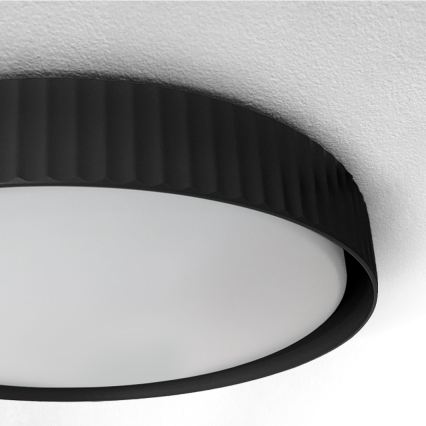 Brilagi - Dimmable LED Ceiling Light LUCIA LED/60W/230V 3000-6500K Ø59 cm Black + Remote Control