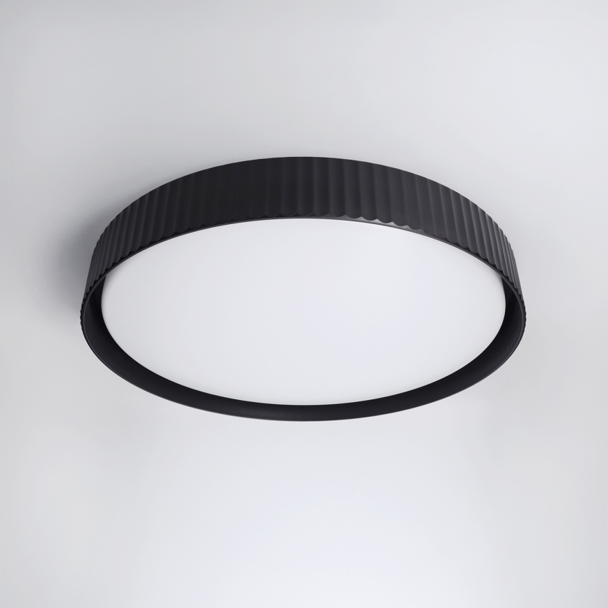 Brilagi - LUCIA Dimmable LED Ceiling Light LED/60W/230V 3000-6500K Ø 59 cm Black + Remote Control