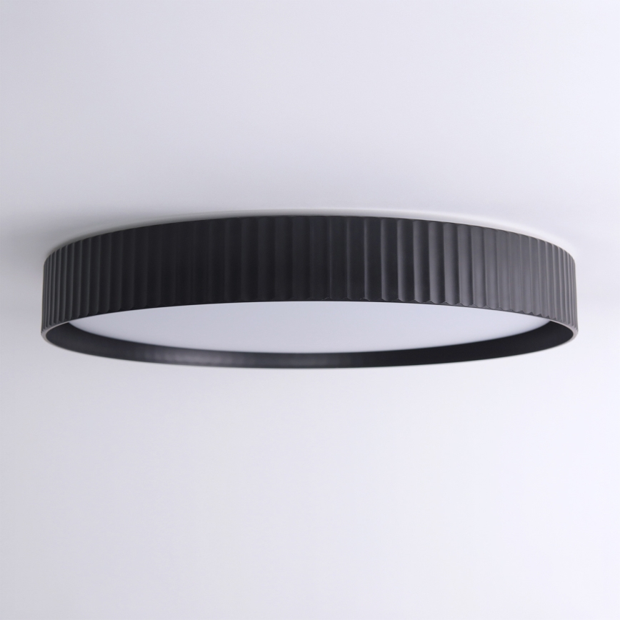 Brilagi - LUCIA Dimmable LED Ceiling Light LED/60W/230V 3000-6500K Ø 59 cm Black + Remote Control