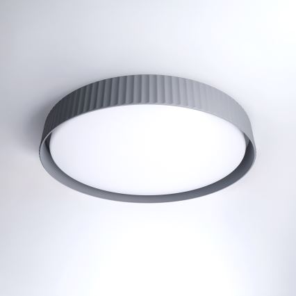 Brilagi - LED Dimmable Ceiling Light LUCIA LED/60W/230V 3000-6500K diam. 59 cm gray + remote control