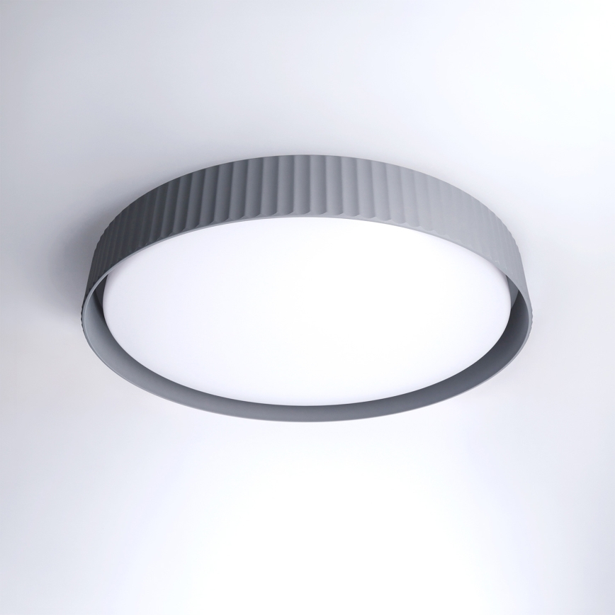 Brilagi - LED Dimmable Ceiling Light LUCIA LED/60W/230V 3000-6500K diam. 59 cm gray + remote control