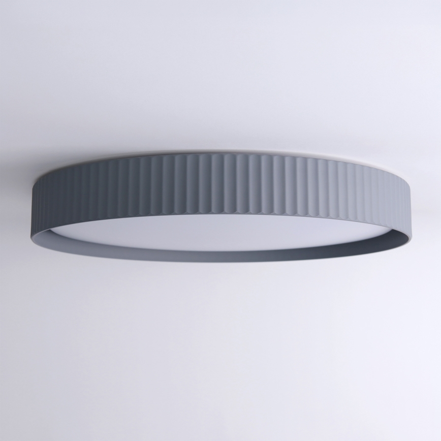Brilagi - LED Dimmable Ceiling Light LUCIA LED/60W/230V 3000-6500K diam. 59 cm gray + remote control