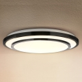 BRILAGI - LED Dimmable ceiling light LUCIANO LED/48W/230V 3000-6500K ø 39 cm black + remote control