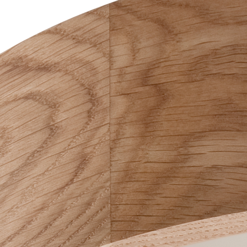 Brilagi - LED Dimmable ceiling light MANAROLA LED/24W/230V 3000-6500K oak + remote control