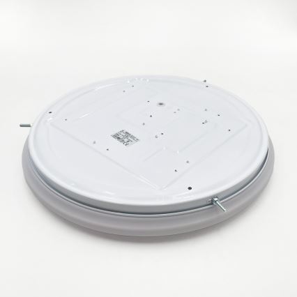 Brilagi - Dimmable LED Ceiling Light MANAROLA SMART 24W/230V 3000-6000K Wi-Fi Tuya Beacon Ø 41 cm Oak + Remote Control