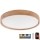 Brilagi - LED Dimmable ceiling light MANAROLA SMART LED/36W/230V 2700-6500K oak d. 51 cm Wi-Fi + remote control Tuya