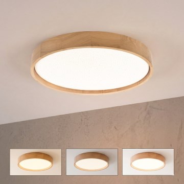 Brilagi - LED Dimmable Ceiling Light MANAROLA SMART STARS LED/36W/230V 3000-6000K Wi-Fi Tuya Beacon Ø 51 cm + remote control