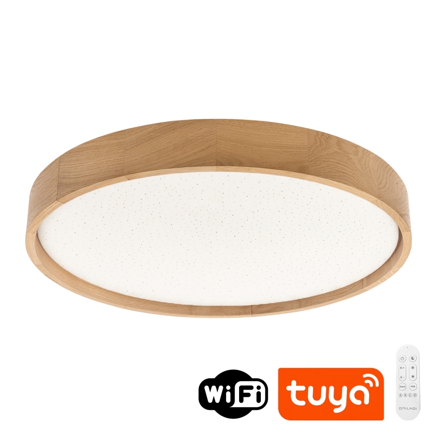 Brilagi - LED Dimmable Ceiling Light MANAROLA SMART STARS LED/36W/230V 3000-6000K Wi-Fi Tuya Beacon Ø 51 cm + remote control