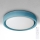 Brilagi - LED Dimmable Ceiling Light MATTEO LED/48W/230V 3000-6500K Ø 41 cm Turquoise + Remote Control