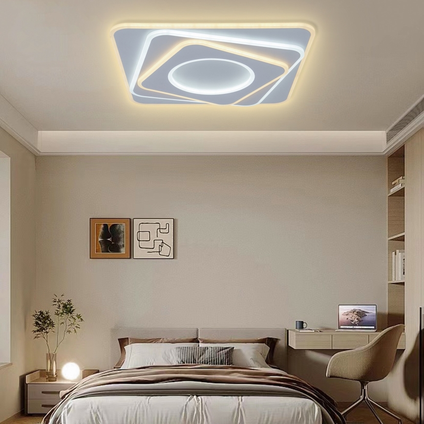 Brilagi - LED Dimmable ceiling light MODERN LED/100W/230V 2700-6500K + remote control