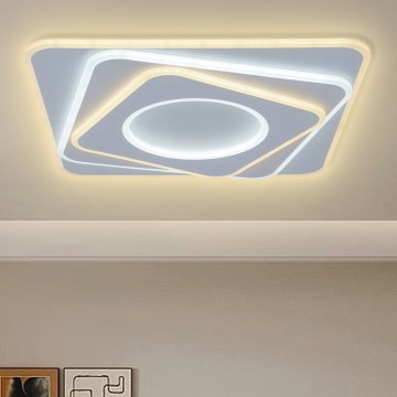 Brilagi - LED Dimmable ceiling light MODERN LED/100W/230V 2700-6500K + remote control