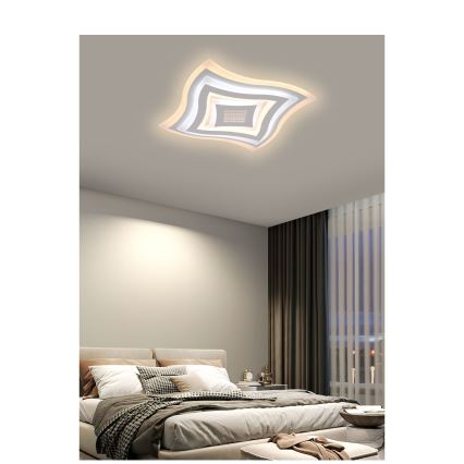 Brilagi - LED Dimmable ceiling light MODERN LED/102W/230V 2700-6500K + remote control