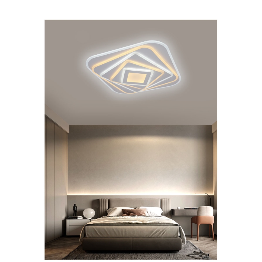 Brilagi - LED Dimmable ceiling light MODERN LED/210W/230V 2700-6500K + remote control