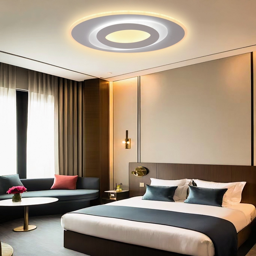 Brilagi - LED Dimmable ceiling light MODERN LED/45W/230V 2700-6500K + remote control