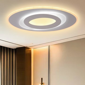 Brilagi - LED Dimmable ceiling light MODERN LED/45W/230V 2700-6500K + remote control