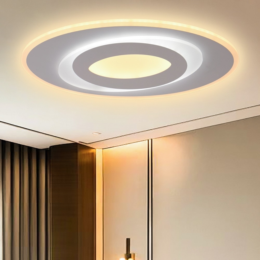 Brilagi - LED Dimmable ceiling light MODERN LED/45W/230V 2700-6500K + remote control