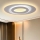 Brilagi - LED Dimmable ceiling light MODERN LED/45W/230V 2700-6500K + remote control