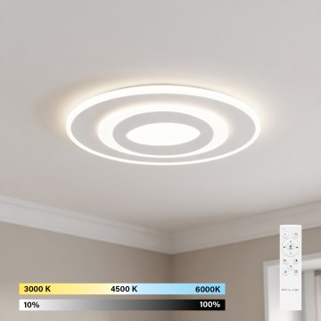 BRILAGI - LED Dimmable ceiling light MODERN LED/45W/230V 3000-6000K 20x40 cm + remote control