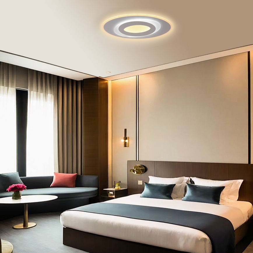 Brilagi - MODERN Dimmable LED Ceiling Light 45W/230V 3000-6000K 20x40 cm + Remote Control